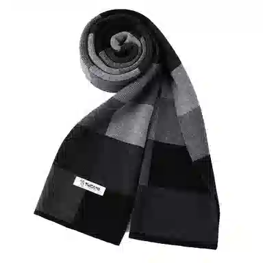 啄木鸟 保暖高档礼盒装 绒线围巾 男款