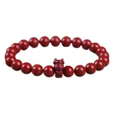陌阡雪 国潮本命年好运转运珠十二生肖 轻奢高级感#好运 朱砂 手串 男女同款情侣款