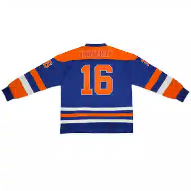 Holycrap Blue Orange Embroidered Sweatshirt