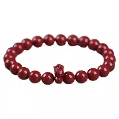 陌阡雪 国潮本命年好运转运珠十二生肖 轻奢高级感#好运 朱砂 手串 男女同款情侣款