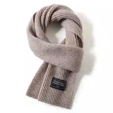 啄木鸟 冬季百搭 加厚保暖 高档礼盒装 绒线围巾 男女同款情侣款