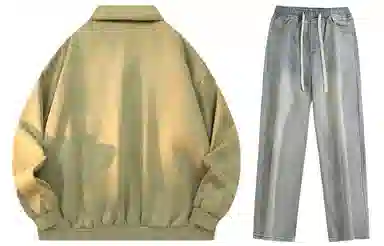 A.X.S.K Coach Jacket Set