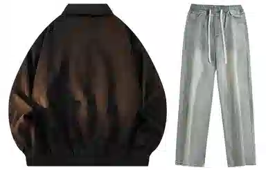 A.X.S.K Coach Jacket Set