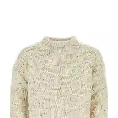 Bottega Veneta SS23 Pullover Sweater White