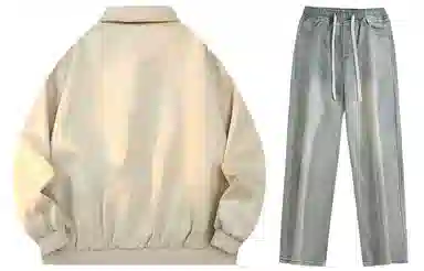 A.X.S.K Coach Jacket Set