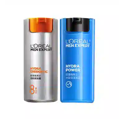 欧莱雅 男士补水焕亮护肤套装