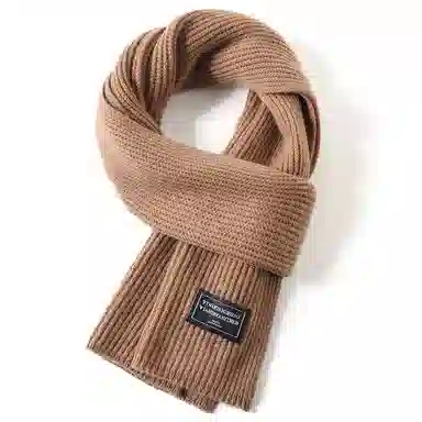 啄木鸟 冬季百搭 加厚保暖 高档礼盒装 绒线围巾 男女同款情侣款