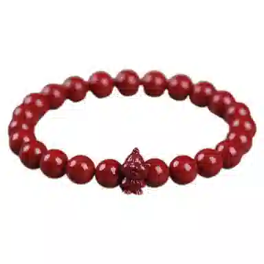 陌阡雪 国潮本命年好运转运珠十二生肖 轻奢高级感#好运 朱砂 手串 男女同款情侣款