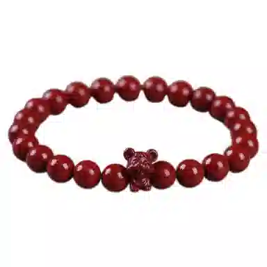 陌阡雪 国潮本命年好运转运珠十二生肖 轻奢高级感#好运 朱砂 手串 男女同款情侣款