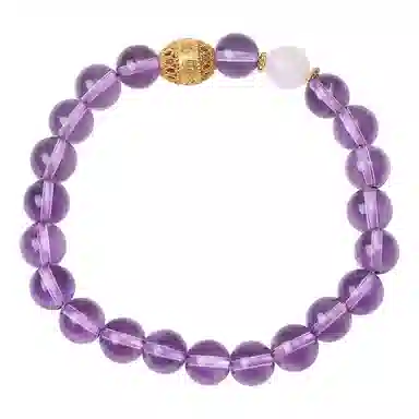 布达拉宫 国风新中式事业运爆棚偶遇佳侣四季发财 水晶 手串 女款