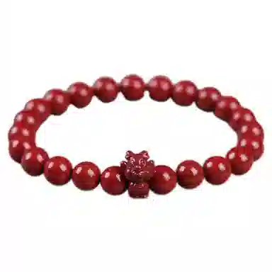 陌阡雪 国潮本命年好运转运珠十二生肖 轻奢高级感#好运 朱砂 手串 男女同款情侣款
