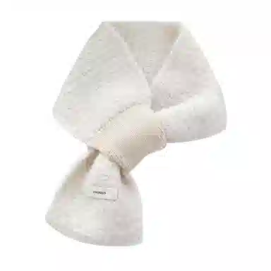 【通勤出街神器】 啄木鸟 圈圈羊毛秋冬季保暖防寒交叉懒人便捷围脖日韩时尚百搭 尼龙 绒线围巾 女款