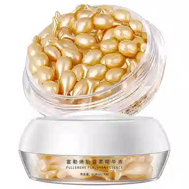 娅芝 富勒烯胎盘素胶囊精华液 保湿抗皱抗糖提亮淡纹紧致