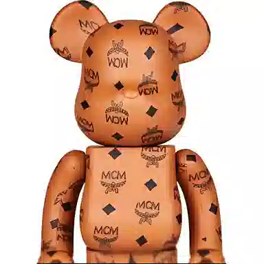 MCM x BERBRICK logo 100+400