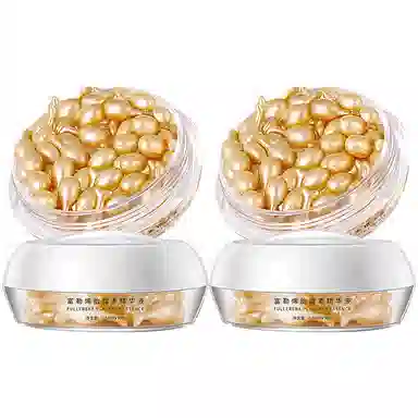 娅芝 富勒烯胎盘素胶囊精华液 保湿抗皱抗糖提亮淡纹紧致