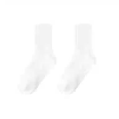 金莱克 运动纯色棉袜吸汗透气休闲中筒袜 男女同款 组合装