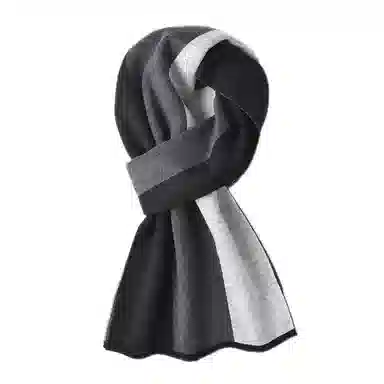 【礼赠保暖佳品】 啄木鸟 【精装】时尚百搭英伦风围脖秋冬季加厚保暖防寒含羊毛针织 围巾 男女同款情侣款