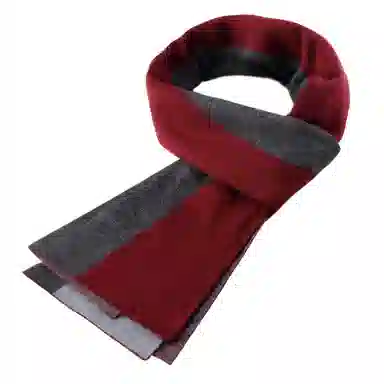 【礼赠保暖佳品】 啄木鸟 【精装】时尚百搭英伦风围脖秋冬季加厚保暖防寒含羊毛针织 围巾 男女同款情侣款