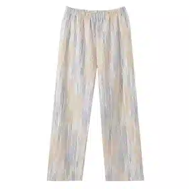 莫代尔 舒适亲肤柔软可外穿长裤春秋季睡裤 女款 杏色