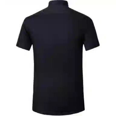 才子 透气修身翻领短袖衬衫 男款