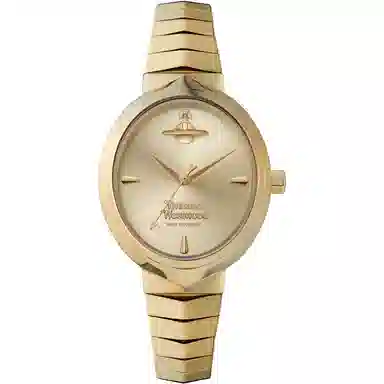 Vivienne Westwood Quartz Watch Gold Dial
