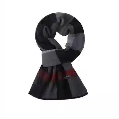 北极绒 新款羊毛冬季加厚保暖高档礼盒装围脖柔软亲肤百搭 绒线围巾 男女同款情侣款