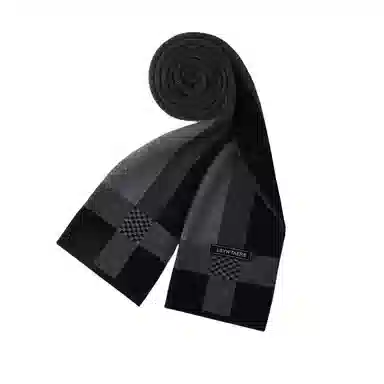 北极绒 新款羊毛冬季加厚保暖高档礼盒装围脖柔软亲肤百搭 绒线围巾 男女同款情侣款