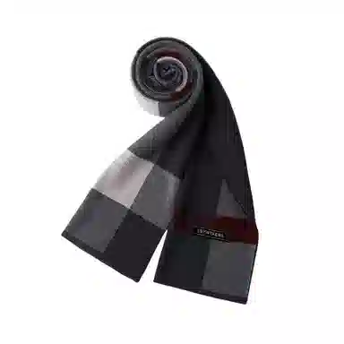 北极绒 新款羊毛冬季加厚保暖高档礼盒装围脖柔软亲肤百搭 绒线围巾 男女同款情侣款