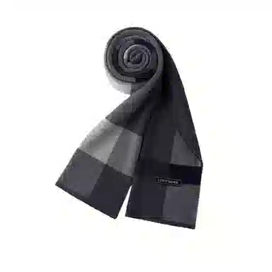 北极绒 新款羊毛冬季加厚保暖高档礼盒装围脖柔软亲肤百搭 绒线围巾 男女同款情侣款