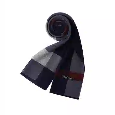 北极绒 新款羊毛冬季加厚保暖高档礼盒装围脖柔软亲肤百搭 绒线围巾 男女同款情侣款