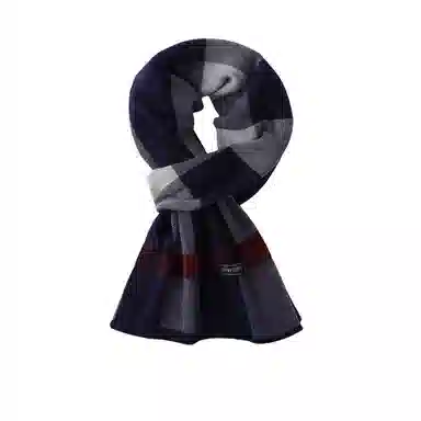 北极绒 新款羊毛冬季加厚保暖高档礼盒装围脖柔软亲肤百搭 绒线围巾 男女同款情侣款