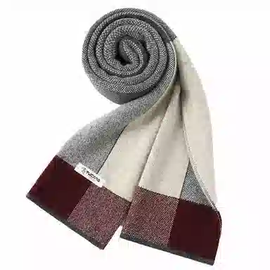 啄木鸟 百搭 高档保暖 绒线围巾 男款