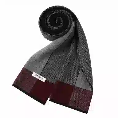 啄木鸟 百搭 高档保暖 绒线围巾 男款