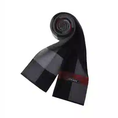 北极绒 新款羊毛冬季加厚保暖高档礼盒装围脖柔软亲肤百搭 绒线围巾 男女同款情侣款