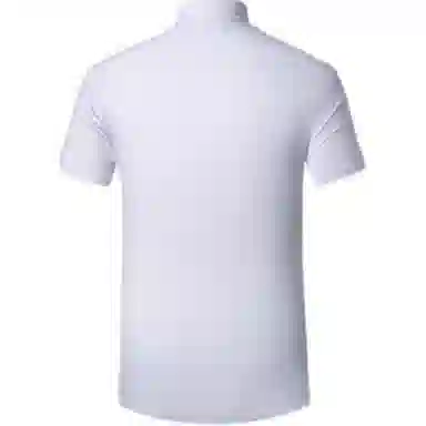 才子 透气修身翻领短袖衬衫 男款