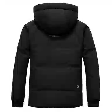 鸭鸭 短款时尚百搭连帽加厚羽绒服 男款