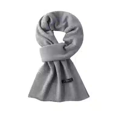 北极绒 新款羊毛冬季加厚保暖高档礼盒装围脖柔软亲肤百搭 绒线围巾 男女同款情侣款