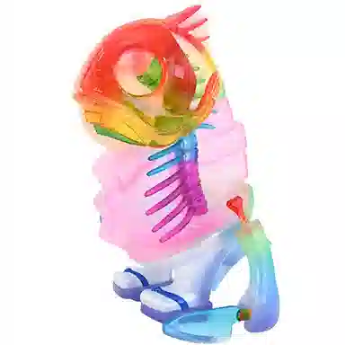 POP MART INSTINCTOY Anatomical Maguro Rainbow Clear G.I.D