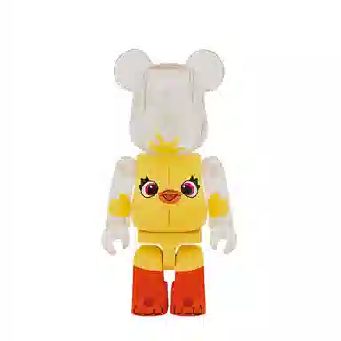 BE@RBRICK Ducky Yellow 100%400%
