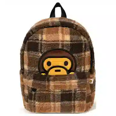 A Bathing Ape Backpack Brown