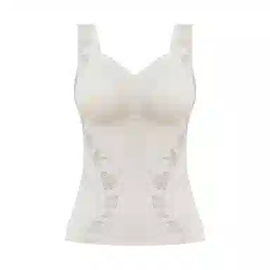 二三二三 保暖带胸垫无痕可外穿防下垂打底背心 女款