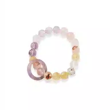 大唐国鼎 九紫离火流苏 多财多福水逆退散/甲辰吉/星运起 独特设计 优雅精致 新中式 简约 百搭 好运 水晶 手串 女款