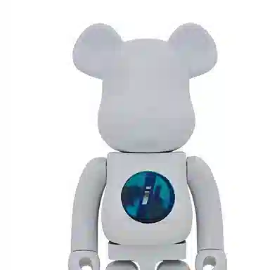 BE@RBRICK PiL CHROME Ver. White Electroplated 100%+400%