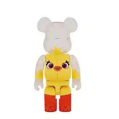 BE@RBRICK Ducky Yellow 100%400%