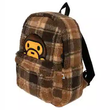 A Bathing Ape Backpack Brown