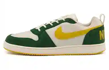 Nike Court Borough Low Prem White Green Yellow