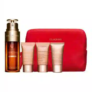 娇韵诗 焕颜弹力颈霜护肤套装 舒缓保湿 五件套