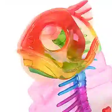 POP MART INSTINCTOY Anatomical Maguro Rainbow Clear G.I.D