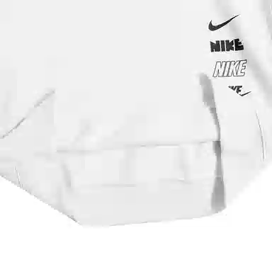 Nike Club Fleece Crew White