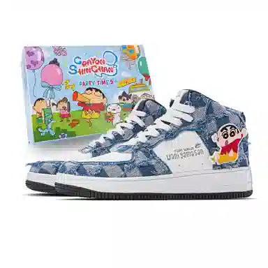 Crayon Shinchan High-Top Sneakers